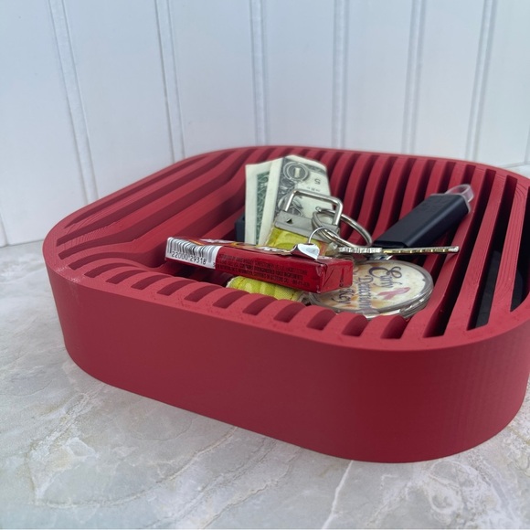 Square Catch All Tray, The Valo Catch-All Tray, Drop Tray, Entryway Tray by - Picture 3 of 10